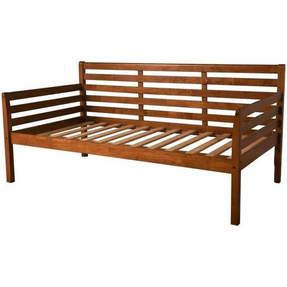 Twin Daybed in Medium Brown, S - đánh giá và giá Sustainable Living Home