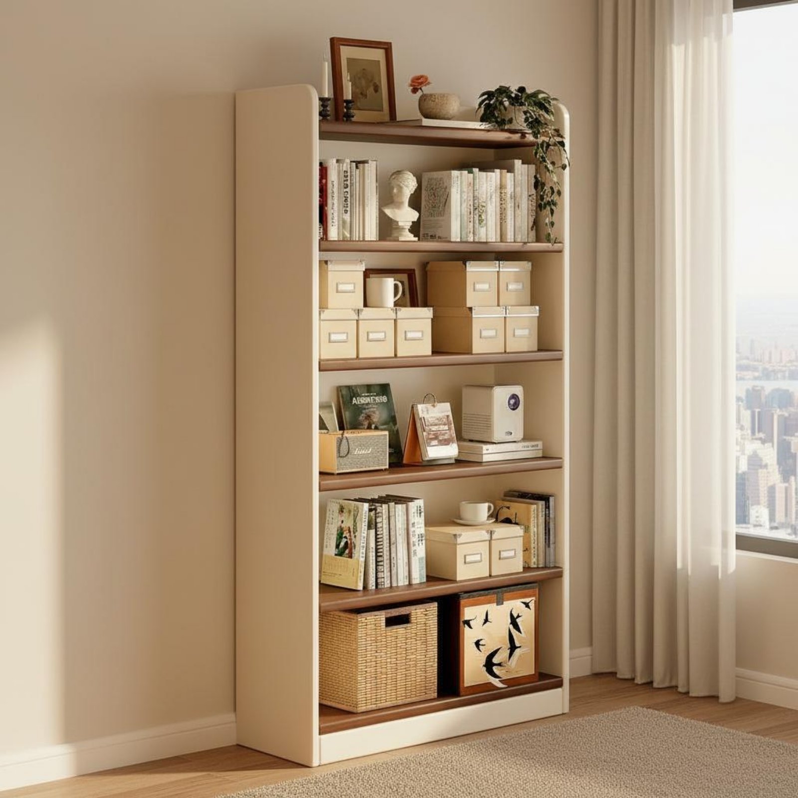 Multi-Tier Book Organizer Larg - đánh giá và giá Sustainable Living Home